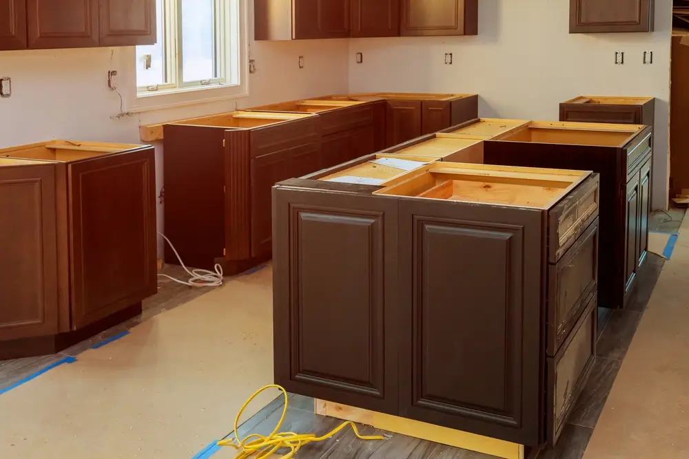 Functional kitchen layout redesign