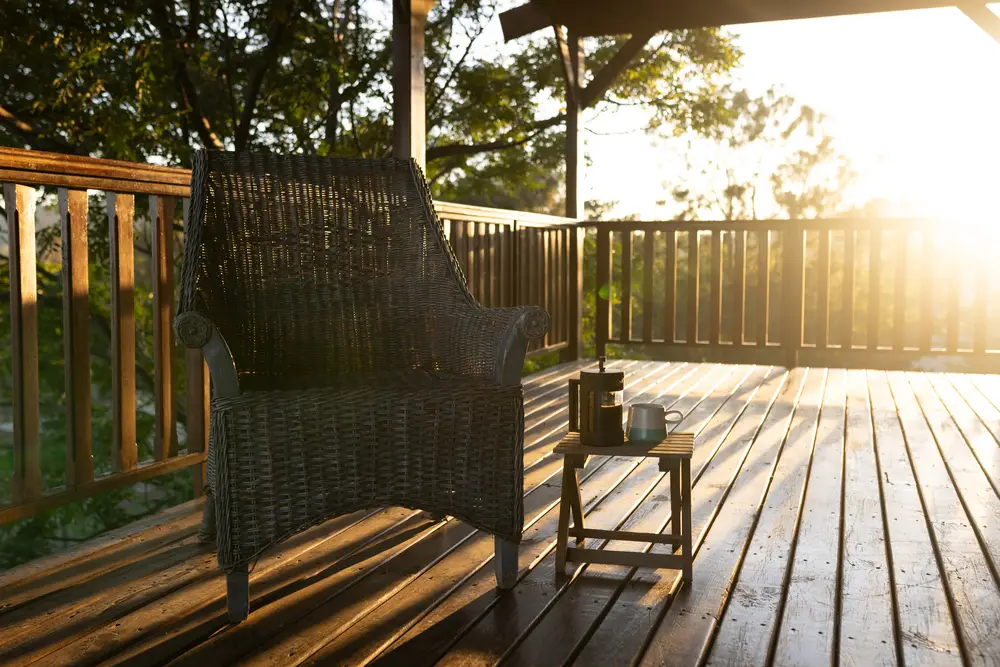 Composite deck installation