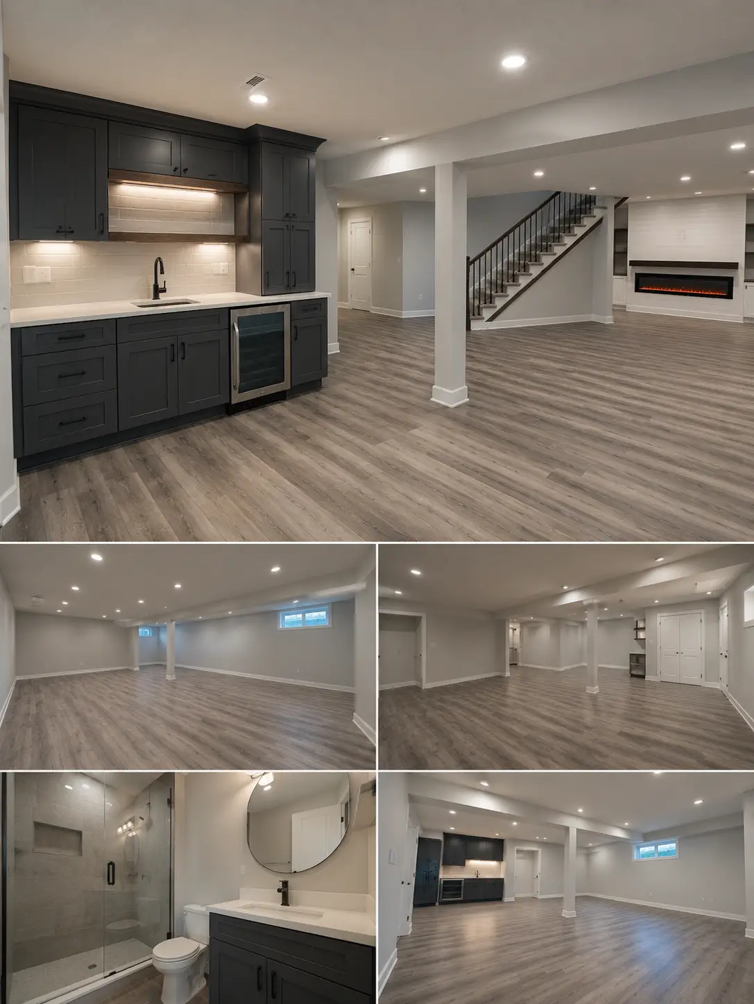 Basement design and finishing planning
